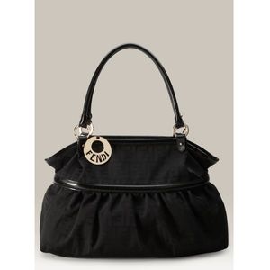 Fendi Chef Zucca tote black shoulder bag